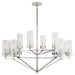 Visual Comfort Signature - TOB 5303PN-CG - 12 Light Chandelier - Marais - Polished Nickel