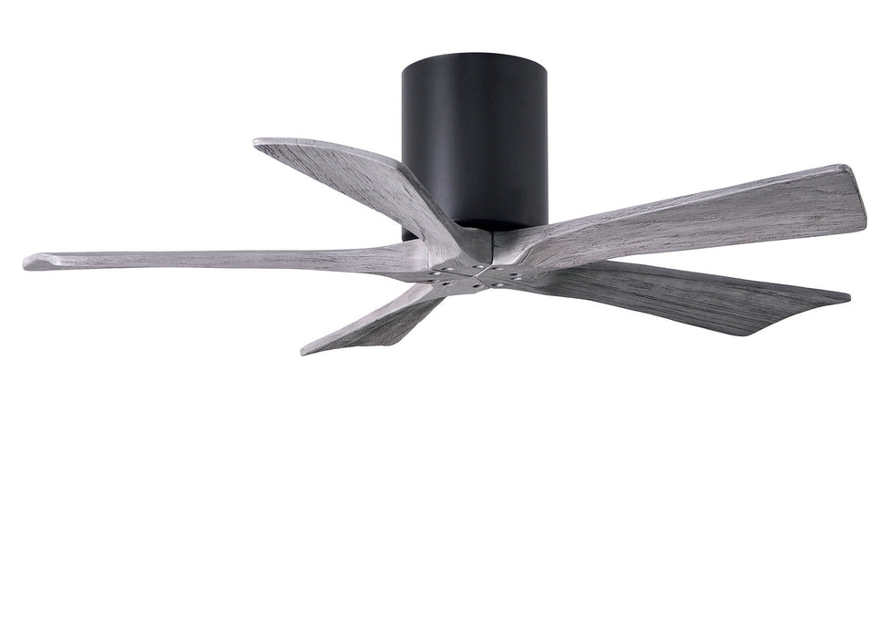 Matthews Fan Company - IR5H-BK-BW-42 - 42"Ceiling Fan - Irene - Matte Black