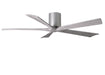 Matthews Fan Company - IR5H-BN-BW-60 - 60"Ceiling Fan - Irene - Brushed Nickel