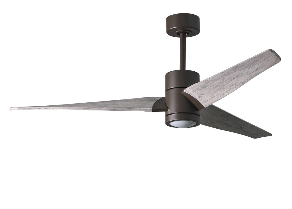 Matthews Fan Company - SJ-TB-BW-60 - 60"Ceiling Fan - Super Janet - Textured Bronze