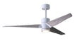 Matthews Fan Company - SJ-WH-BW-60 - 60"Ceiling Fan - Super Janet - Gloss White