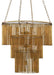 Currey and Company - 9000-0247 - Seven Light Chandelier - Mantra - Gold Leaf