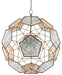 Currey and Company - 9000-0257 - Nine Light Chandelier - Julius - Pyrite Bronze/Raj Mirror