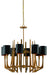 Currey and Company - 9000-0332 - Eight Light Chandelier - Umberto - Brass