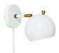 House of Troy - OR775-WTWB - LED Wall Sconce - Orwell - White With Weathered Brass Accents