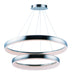 ET2 - E10036-SN - LED Pendant - Innertube - Satin Nickel