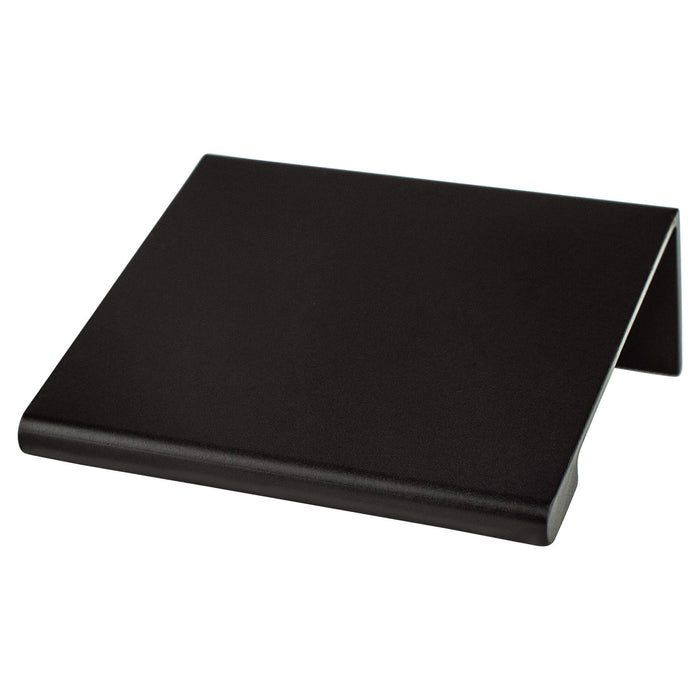 Contemporary Advantage Two 25.4mm CC Matte Black Edge Pull