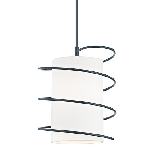 Mitzi - H237701L-NVY - One Light Pendant - Carly - Navy