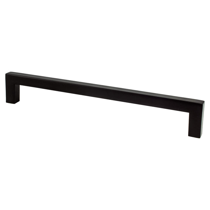 Contemporary Advantage One 192mm CC Matte Black Square Pull