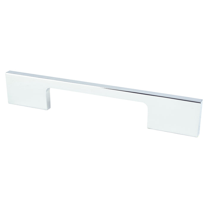 Contemporary Advantage Two 96mm CC Polished Chrome Rectangle Pull