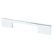 Contemporary Advantage Two 96mm CC Polished Chrome Rectangle Pull