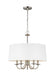 Generation Lighting. - 3320205EN-962 - Five Light Chandelier - Seville - Brushed Nickel