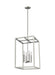 Generation Lighting. - 5134504EN-962 - Four Light Hall / Foyer - Moffet Street - Brushed Nickel