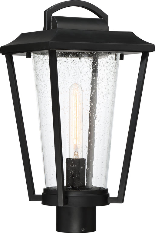 Nuvo Lighting - 60-6513 - One Light Post Lantern - Lakeview - Aged Bronze / Brass Accents