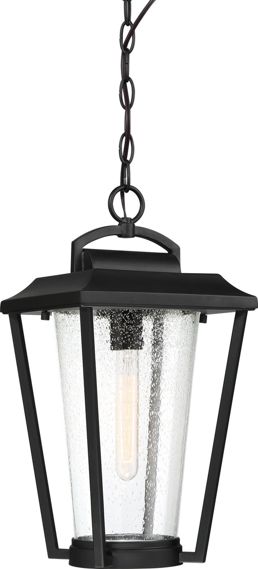 Nuvo Lighting - 60-6514 - One Light Hanging Lantern - Lakeview - Aged Bronze / Brass Accents
