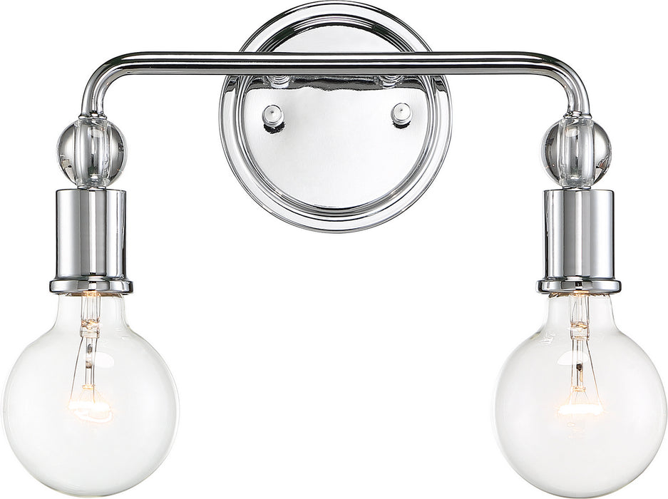Nuvo Lighting - 60-6562 - Two Light Vanity - Bounce - Polished Nickel