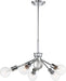 Nuvo Lighting - 60-6565 - Five Light Pendant - Bounce - Polished Nickel