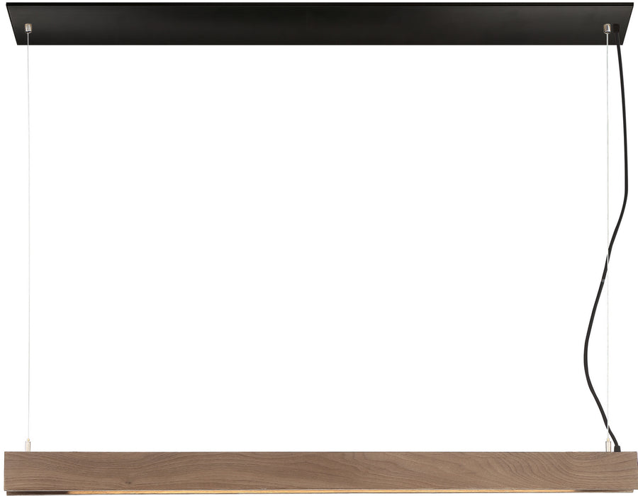 Nuvo Lighting - 62-1462 - LED Linear Pendant - Task - Wood