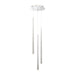 Modern Forms - PD-41803R-PN - LED Pendant - Cascade - Polished Nickel