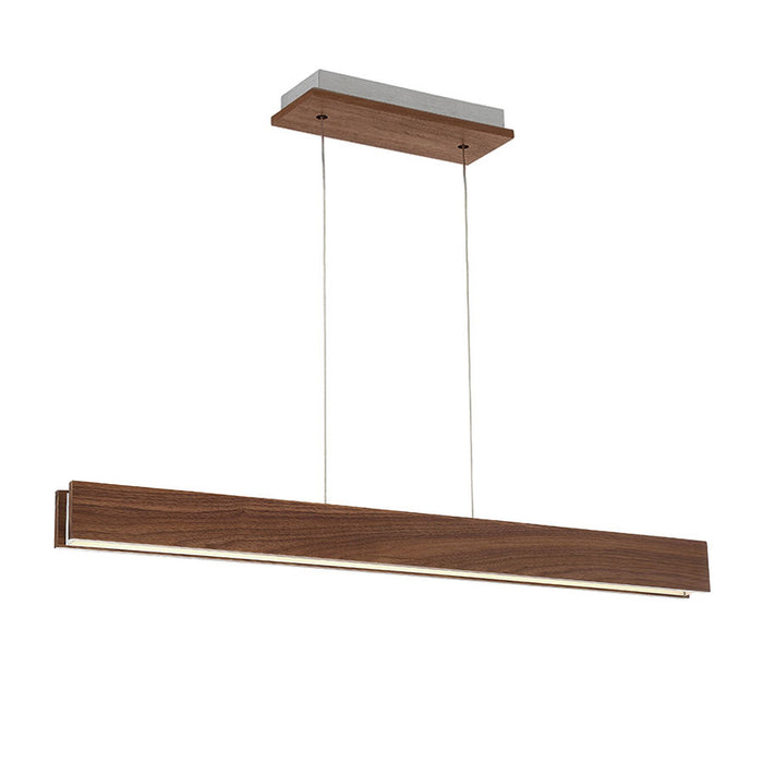 Modern Forms - PD-58738-DW - LED Linear Pendant - Drift - Dark Walnut