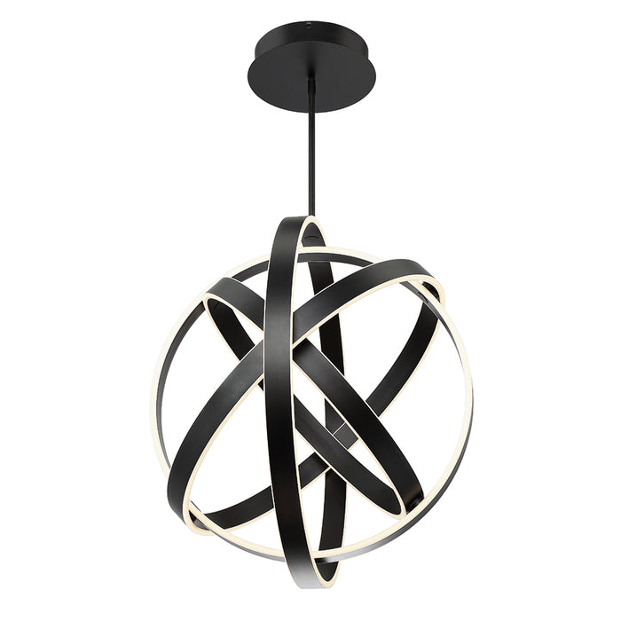 Modern Forms - PD-61728-BK - LED Chandelier - Kinetic - Black