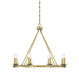 Savoy House - 1-308-8-322 - Eight Light Chandelier - Middleton - Warm Brass