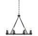 Savoy House - 1-308-8-89 - Eight Light Chandelier - Middleton - Matte Black