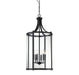 Savoy House - 7-1041-6-BK - Six Light Foyer Lantern - Penrose - Black