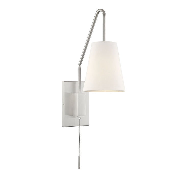 Savoy House - 9-0900CP-1-SN - One Light Wall Sconce - Owen - Satin Nickel