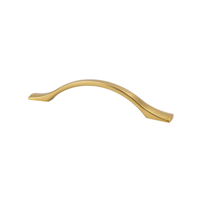 Echo 128mm CC Modern Brushed Gold Pull