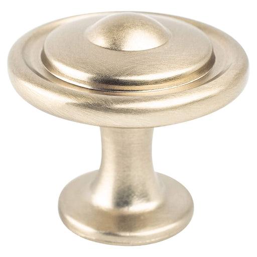 Traditional Advantage Three Champagne Button Knob