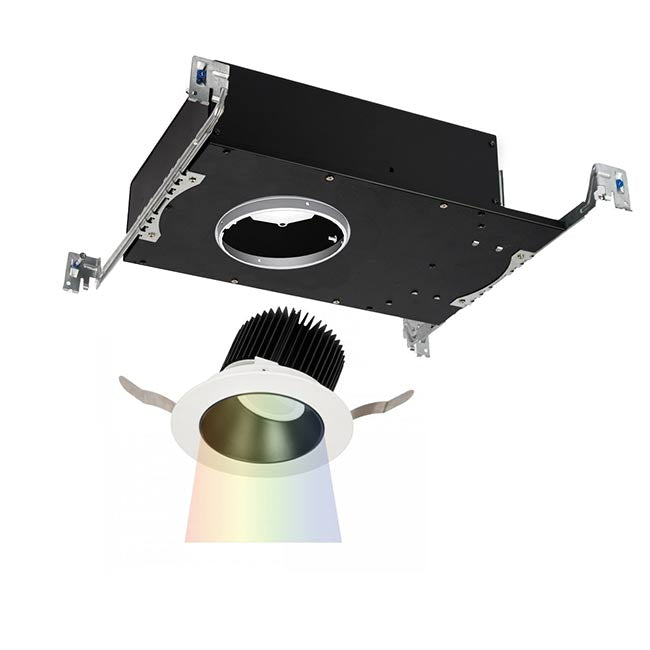 W.A.C. Lighting - R3ARWT-A840-BKWT - LED Trim - Aether - Black/White