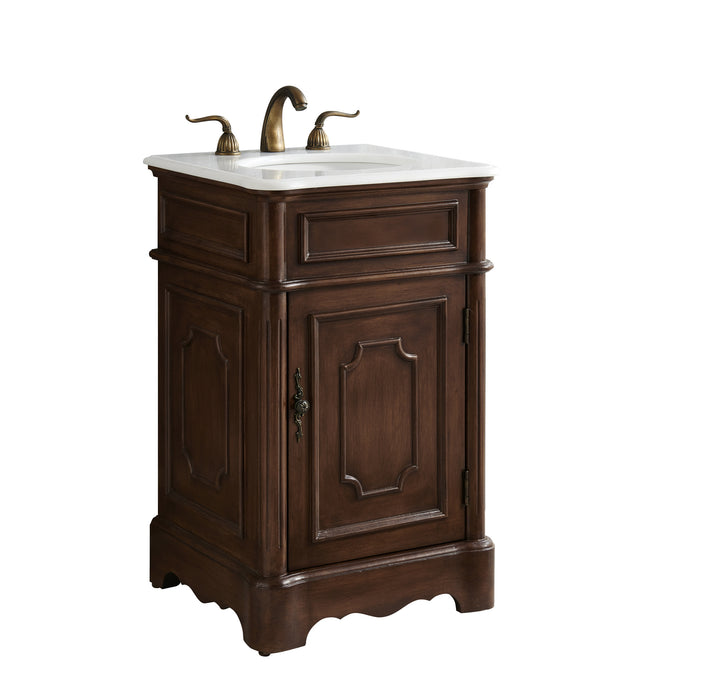 Elegant Lighting - VF30421TK - Single Bathroom Vanity Set - RETRO - Teak