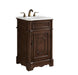 Elegant Lighting - VF30421TK - Single Bathroom Vanity Set - RETRO - Teak