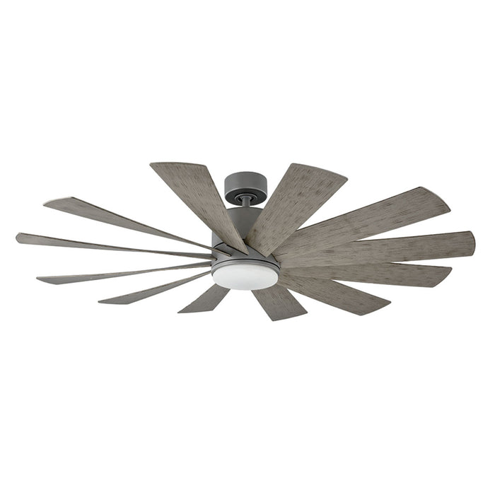 Modern Forms Fans - FR-W1815-60L-GH/WG - 60"Ceiling Fan - Windflower - Graphite/Weathered Gray