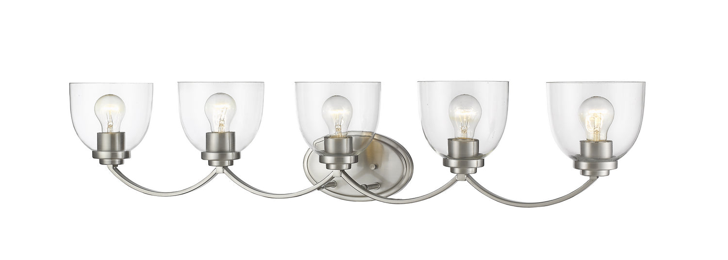 Z-Lite - 460-5V-BN - Five Light Vanity - Ashton - Brushed Nickel