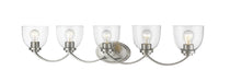 Z-Lite - 460-5V-BN - Five Light Vanity - Ashton - Brushed Nickel