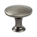 Oasis Brushed Tin Knob