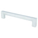 Square 128mm CC Dull Chrome Pull