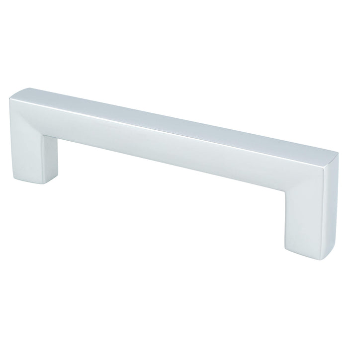 Square 96mm CC Polished Chrome Pull
