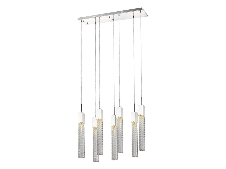 Avenue Lighting - HF1900-7-BOA-CH - Seven Light Pendant - Boa - Polished Chrome