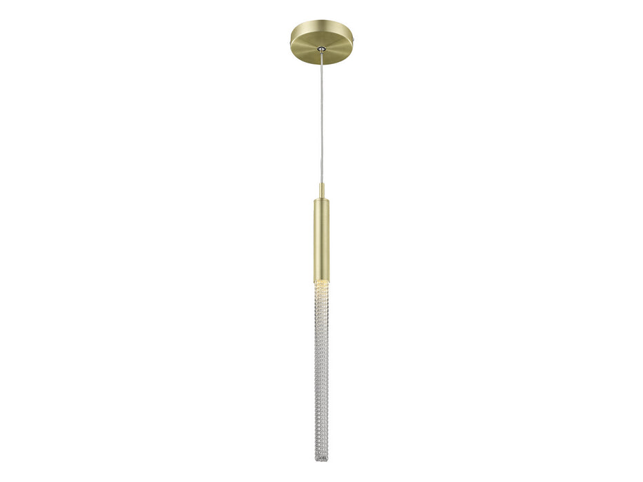 Avenue Lighting - HF2020-BOA-BB - One Light Pendant - Boa - Brushed Brass