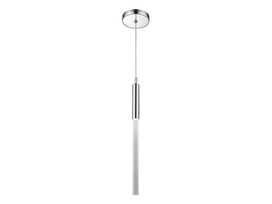 Avenue Lighting - HF2020-FR-PN - One Light Pendant - Main St. - Polished Nickel