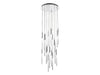 Avenue Lighting - HF2021-FR-PN - 21 Light Pendant - Main St. - Polished Nickel