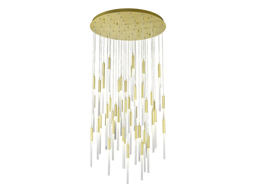 Avenue Lighting - HF2051-FR-BB - 51 Light Pendant - Main St. - Brushed Brass