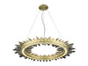 Avenue Lighting - HF3034-BB - LED Chandelier - The Original Aspen - Brushed Brass