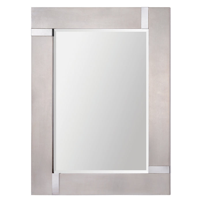 Renwil - MT1318 - Mirror - Capiz - Silver leaf