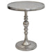 Renwil - TA034 - Accent Table - Romina Nickel - Nickel