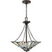 Quoizel - TFMK2817VA - Three Light Pendant - Maybeck - Valiant Bronze