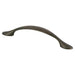 Transitional Advantage Three 96mm CC Verona Bronze Rounded End Pull